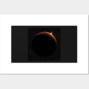 Red planet Mars Posters and Art